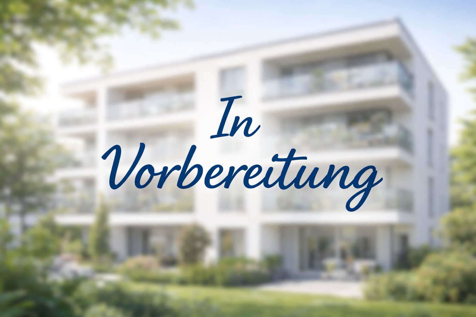 In Vorbereitung MFH