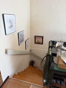 Treppe ins Untergeschoss