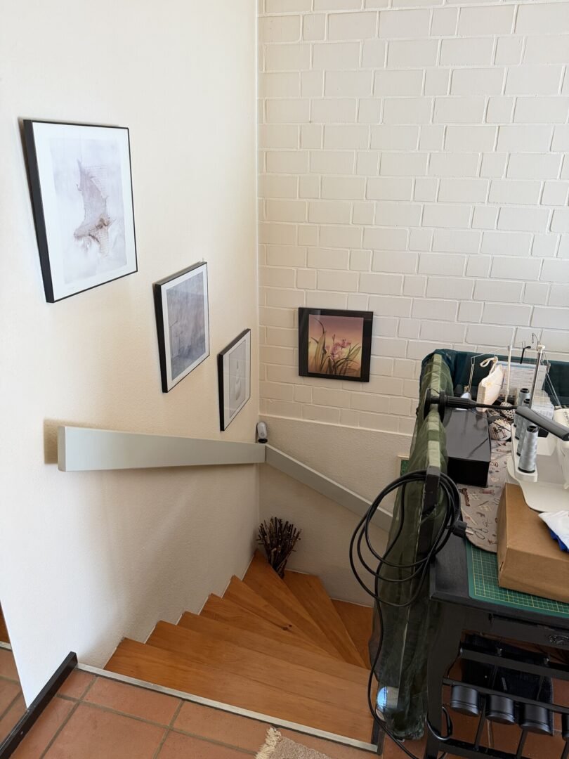 Treppe ins Untergeschoss