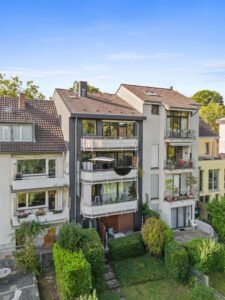 Rückansicht des Hauses