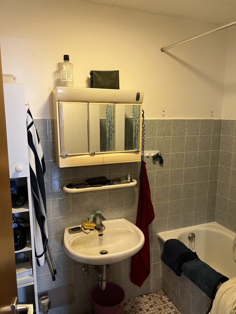 Badezimmer mit Wanne