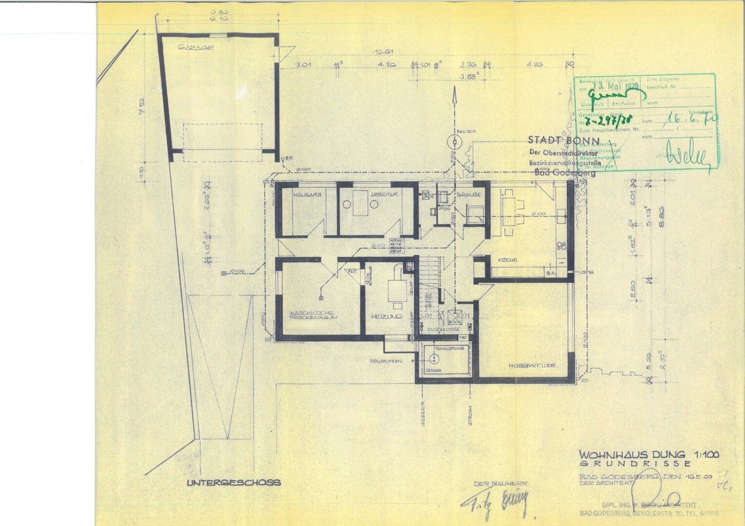 Grundriss UG